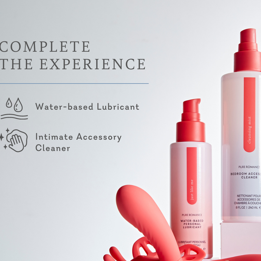 Remote Controlled Vibrator and Personal Lube