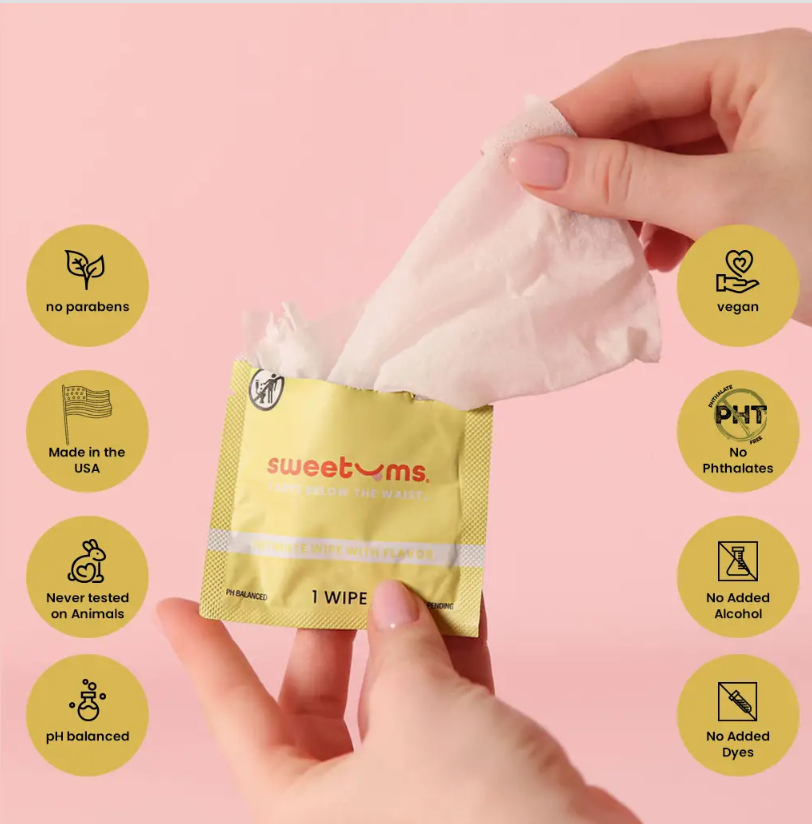 Sweetums Intimate Wipes