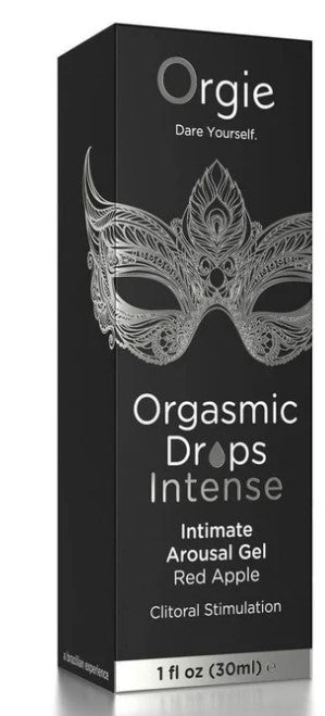 Orgasmic Drops Vibe Intense- Intimate Arousal Gel Red Apple HIGH INTENSE TINGLE