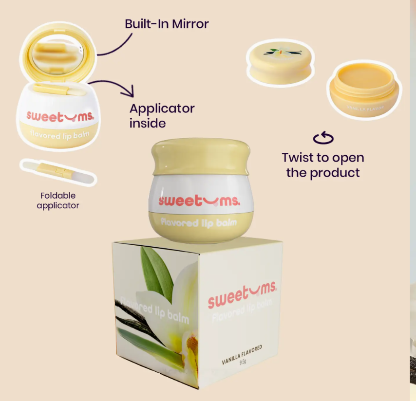 Sweet Lips ....Lip Balm Vanilla flavor