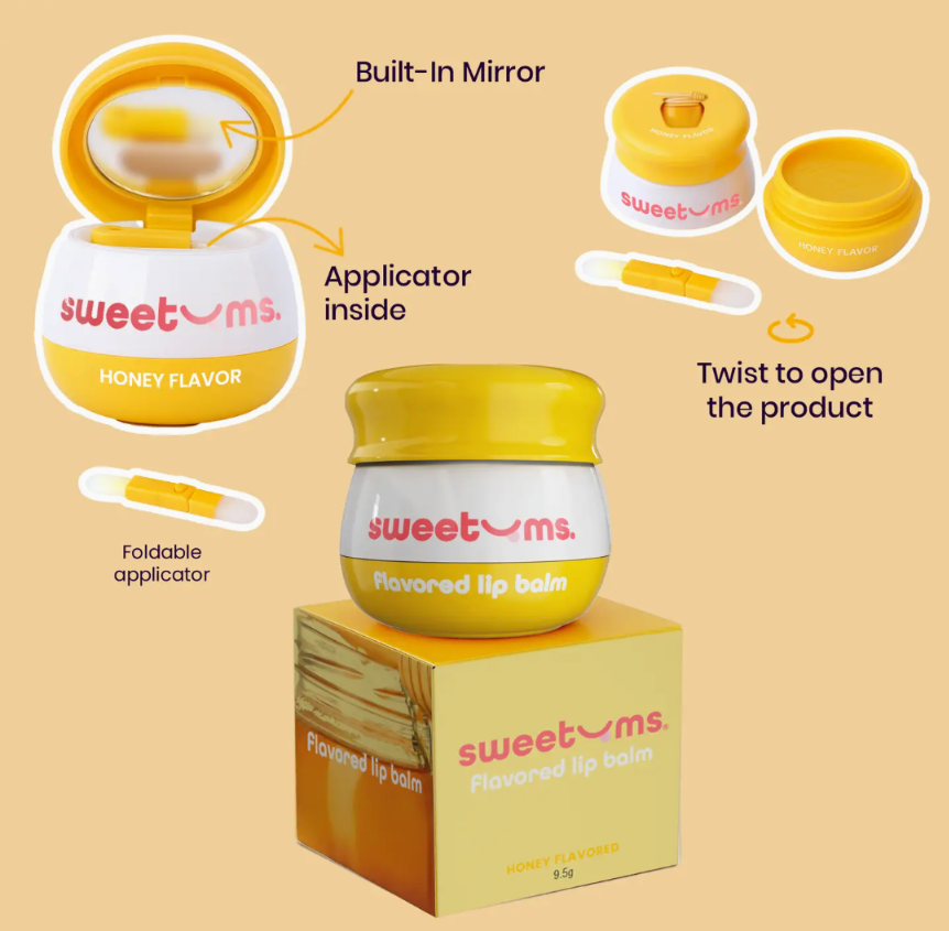 Sweet Lips .... Lip balm Honey flavored