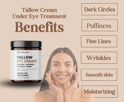 Eye Cream Infused Caffeine,Honey,Vitamin E,Cucumber