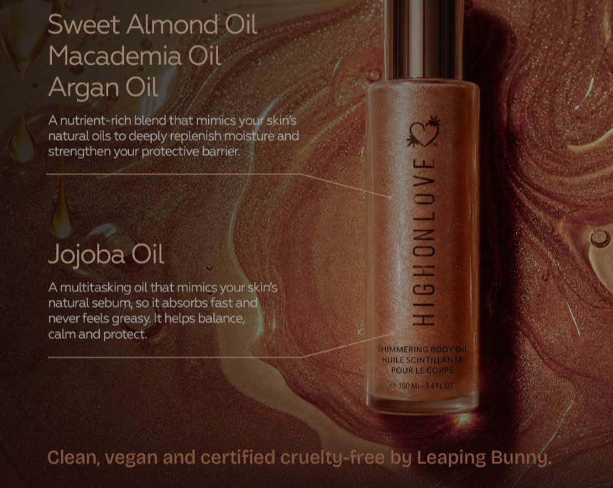 Shimmering Body Oil