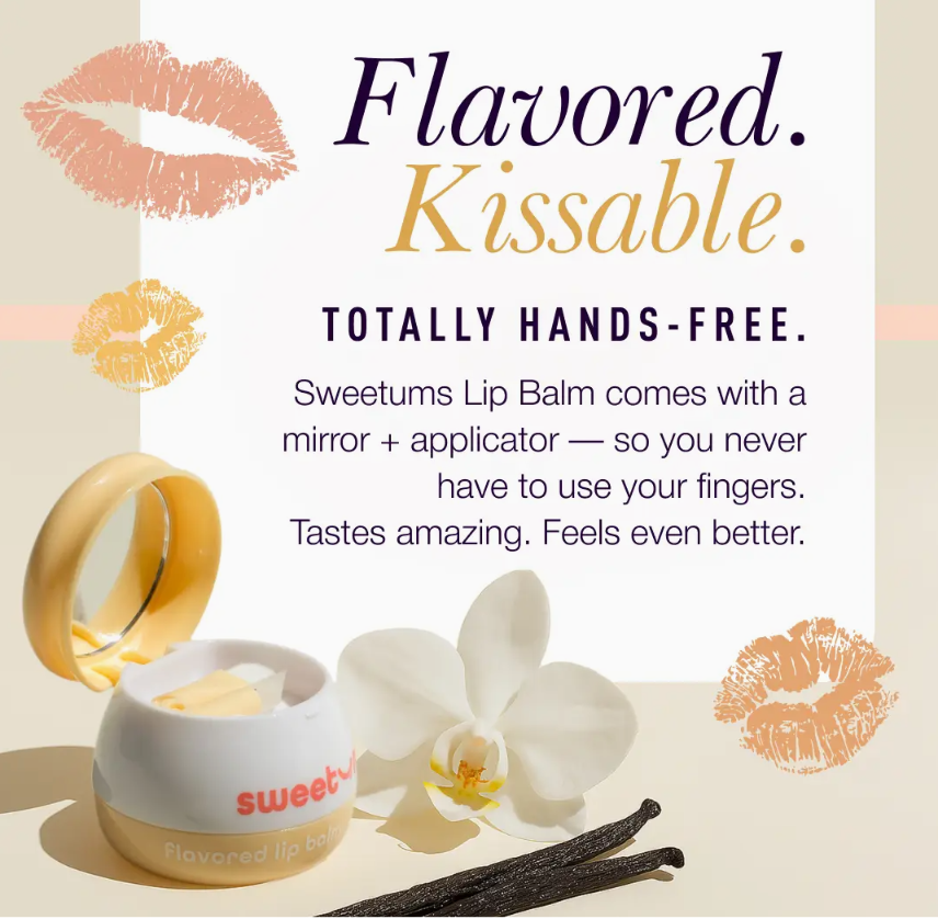 Sweet Lips ....Lip Balm Vanilla flavor