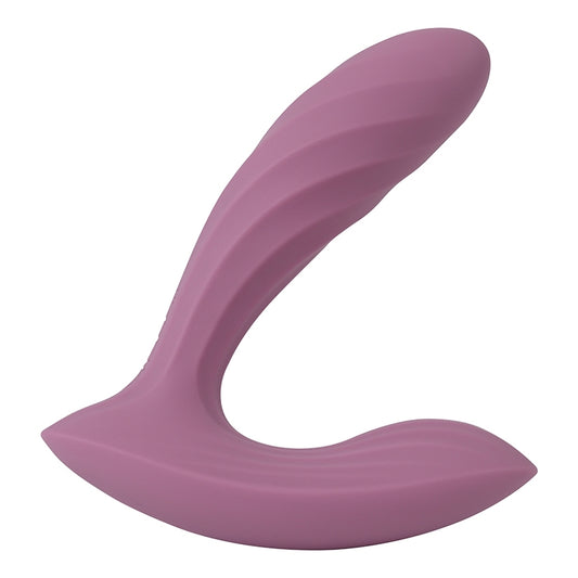 Erica Plus Thrusting Rechargeable Silicone Vibrator