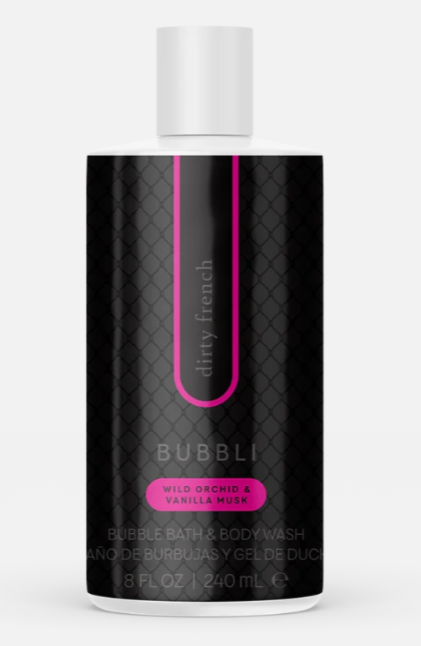 Bubbli Body Wash/Bubble Bath Dirty French scent