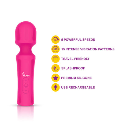 Mini Wand ~Hot Pink
