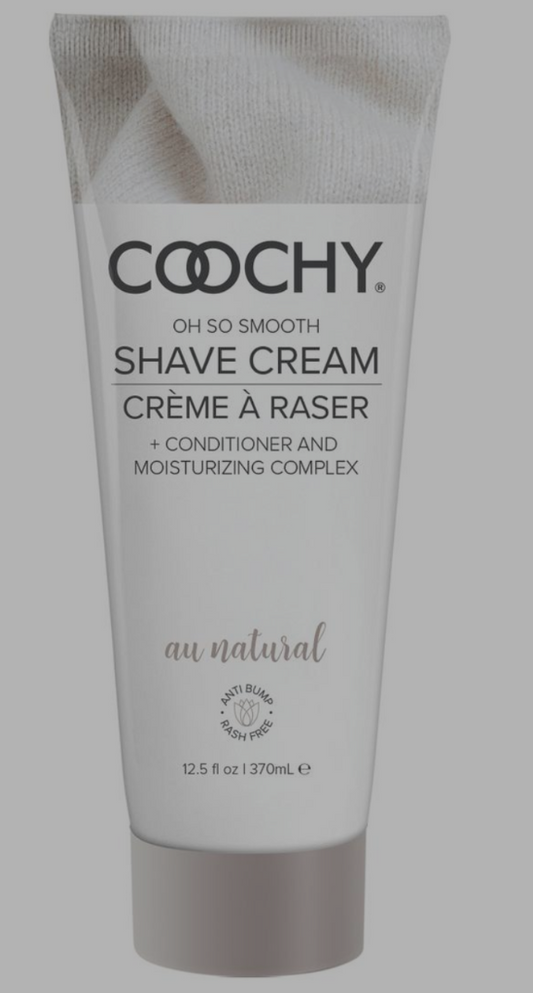 Coochy Shave Cream Au Natural 12.5oz * No scent