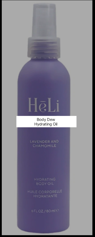 Body Dew Hydrating Oil Lavender Chamomile
